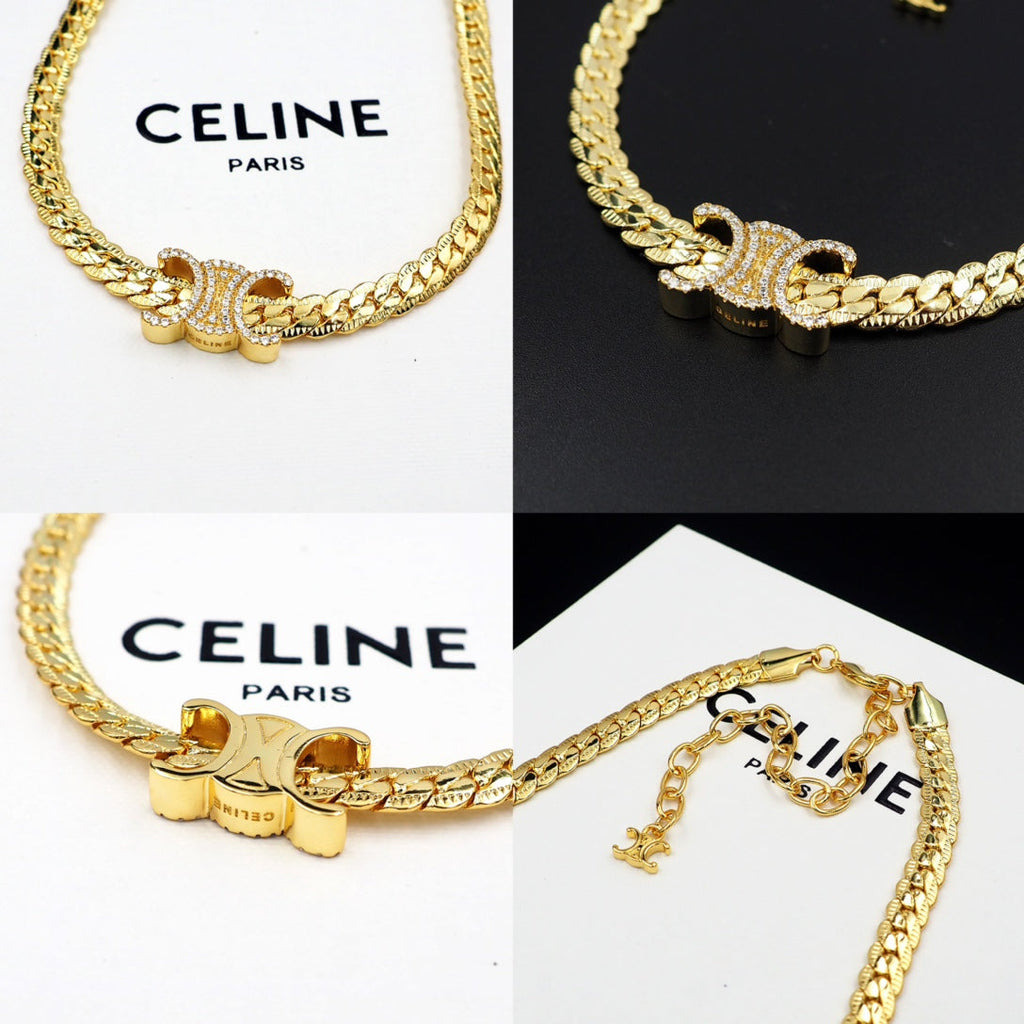 Celine Diamonds 18K Gold Necklace