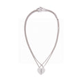 Balenciaga Lovelock Set Of Two Silver-tone Crystal 18K Gold Necklace