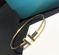 Tiffany Black 18K Gold Bracelet